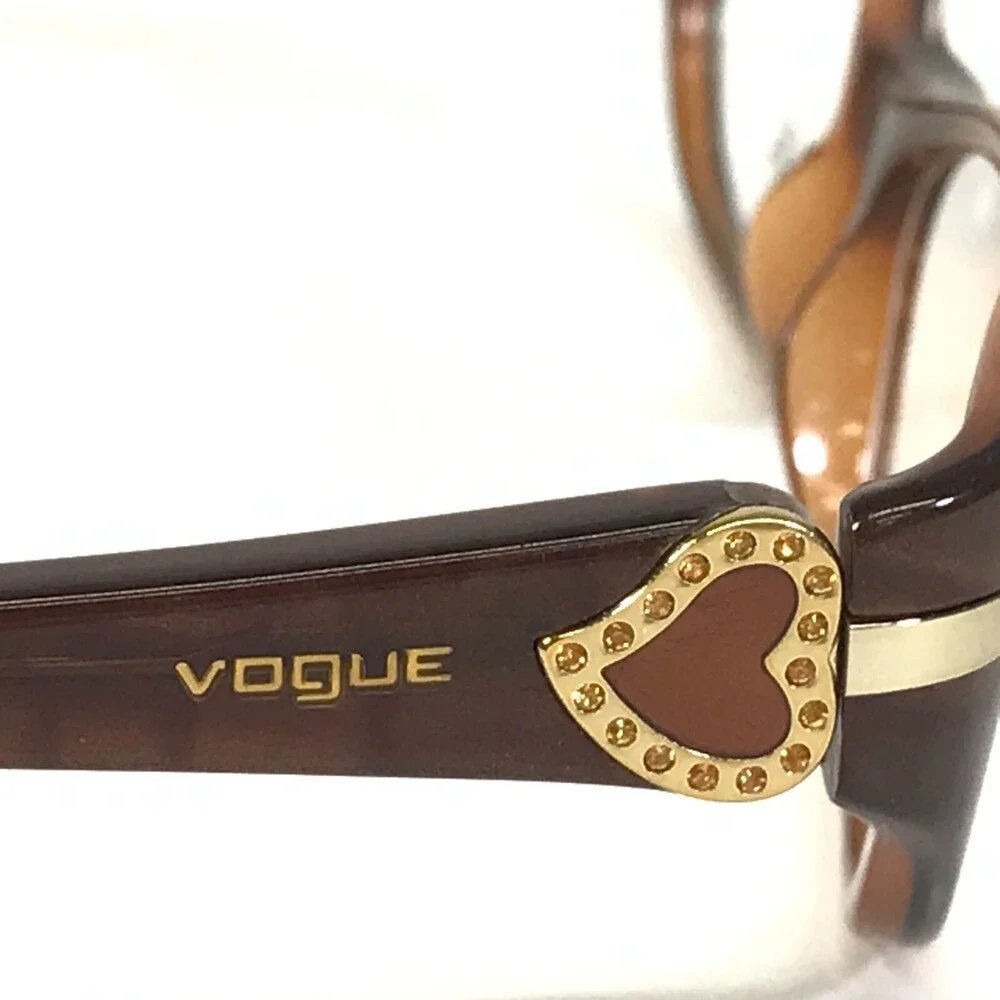 Vogue Eyeglasses Frames VO2727-B 1822 Brown Rectangular Full Rim 53-16-135